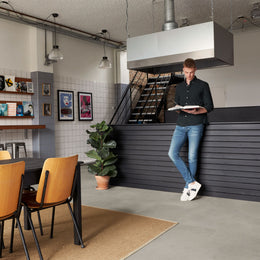 Vivafloors Tegel 1820 PVC-vloer – EcoVloeren – industrieel interieur