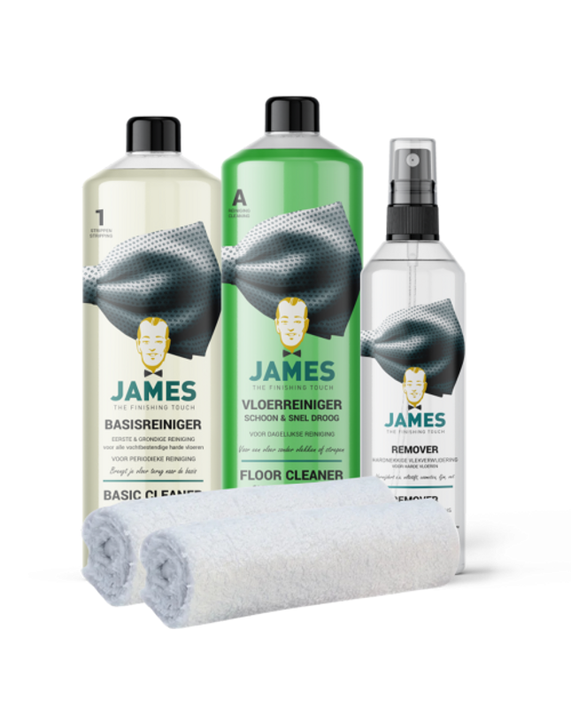 James Onderhoudsset 5-delig voor Harde Vloeren