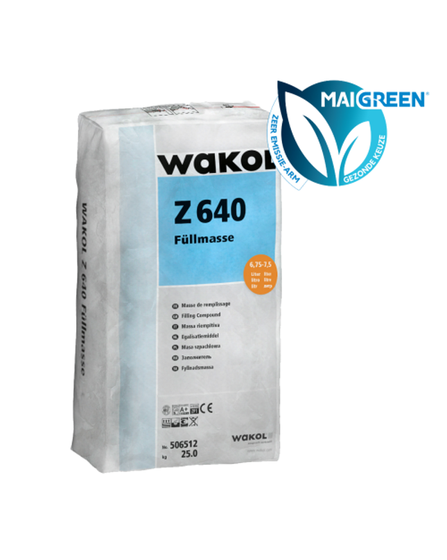 Wakol Z640 zandcement reparatiemortel 25 kg