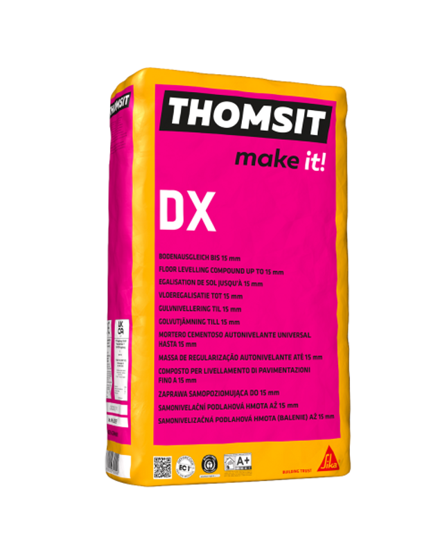 Thomsit egalisatie DX (PVC/parket) 25 kg