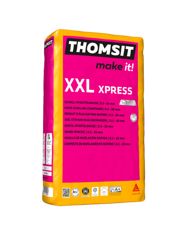 Thomsit XXL Xpress stofarme egalisatie 25 kg