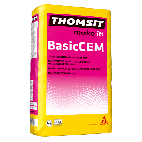 Thomsit BasicCem cement-egaliseermiddel 25 kg