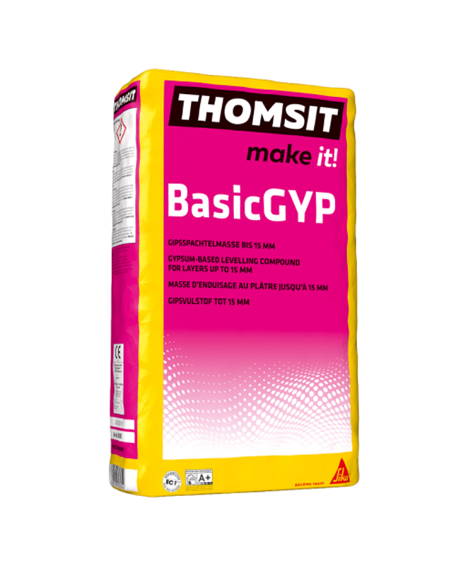 Thomsit BasicGyp gips-egaliseermiddel 25 kg