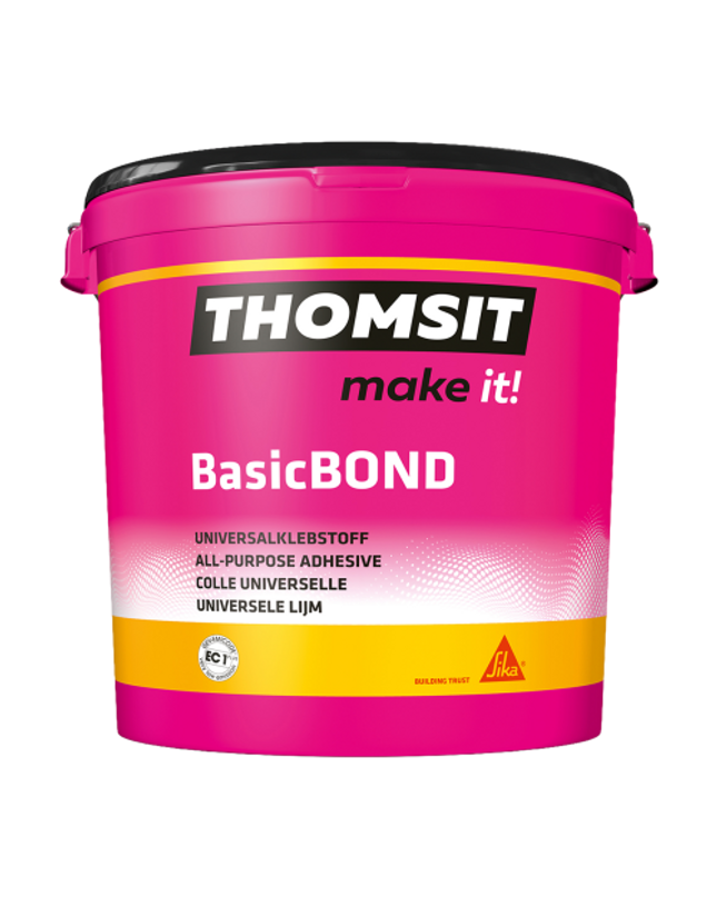 Thomsit BasicBond Universele PVC disp. lijm 12 kg