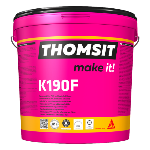 Thomsit K190F vezelversterkte pvc-en rubberlijm 13 kg