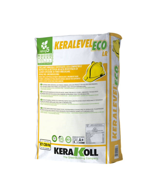 Kerakoll Keralevel Eco LR snelle Reparatiemortel 25kg