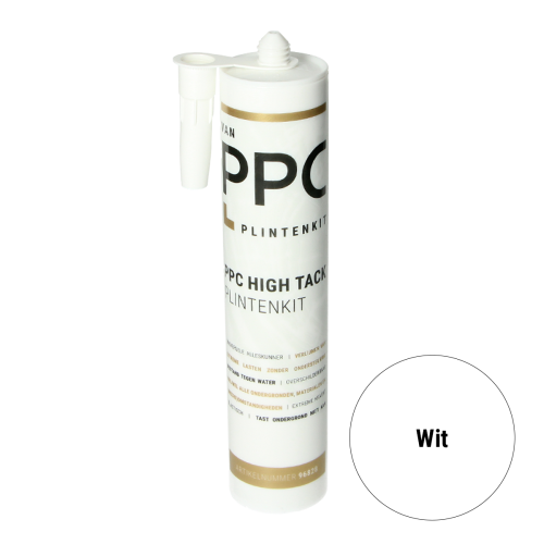 PPC High Tack Plintenkit - wit 290 ml