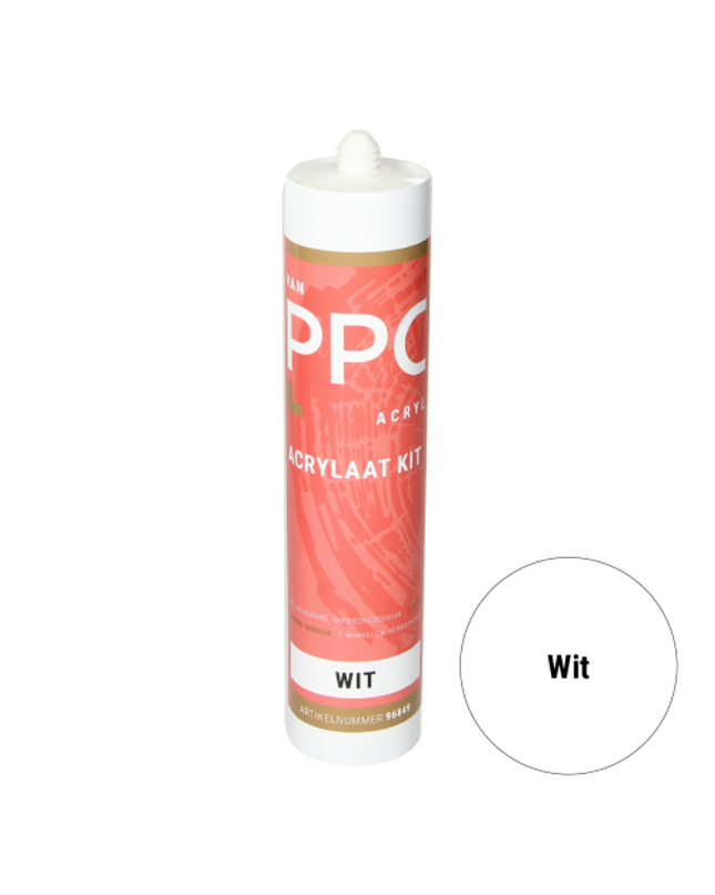 PPC acrylaat kit wit 300ml