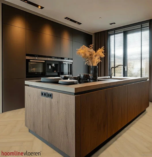 Hoomline Prestige Rigid Click Visgraat Davos 5052