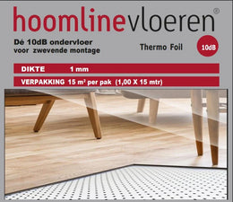 Thermofoil 10 dB ondervloer