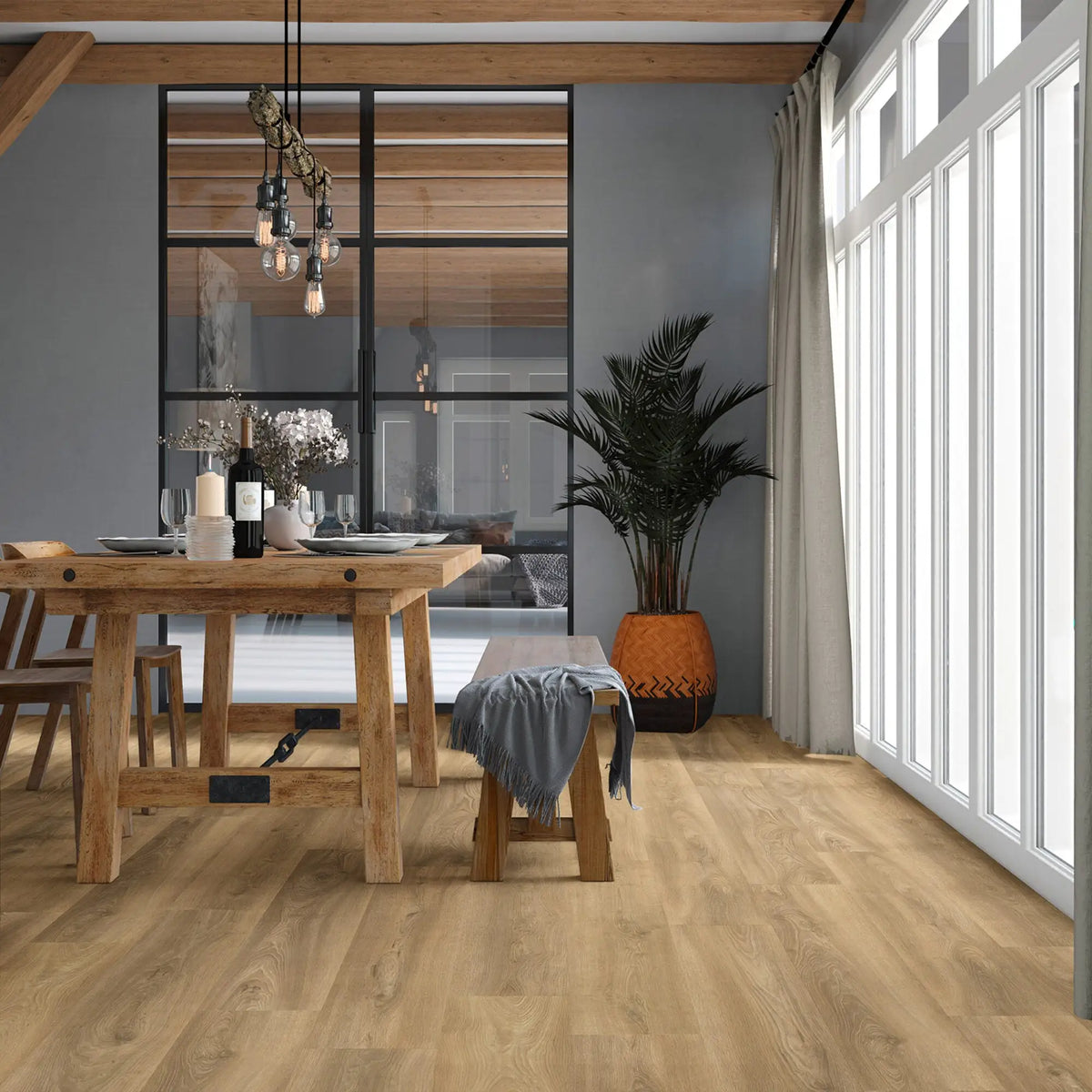 Vivafloors Eiken 3510 PVC-vloer – EcoVloeren – landelijk interieur