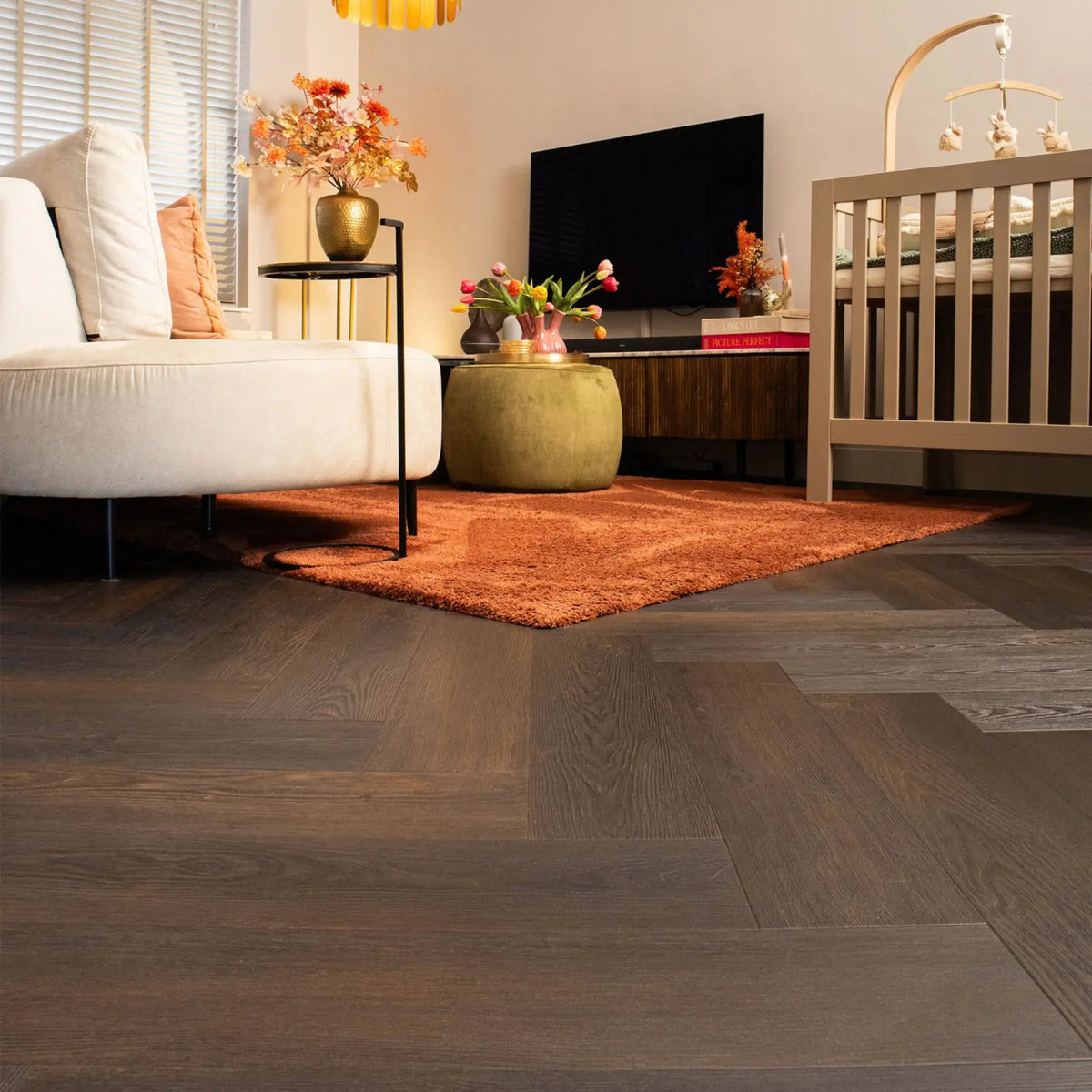 Vivafloors Visgraat 4540 PVC-vloer – EcoVloeren – sfeerbeeld interieur