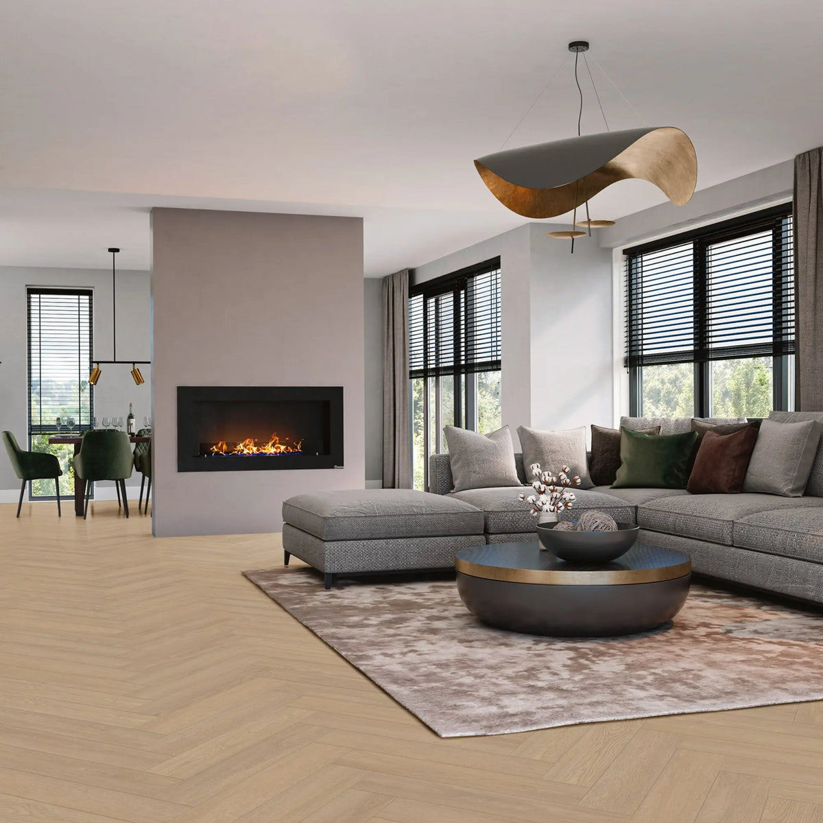 Vivafloors Visgraat 8540 PVC-vloer – EcoVloeren – sfeerbeeld interieur