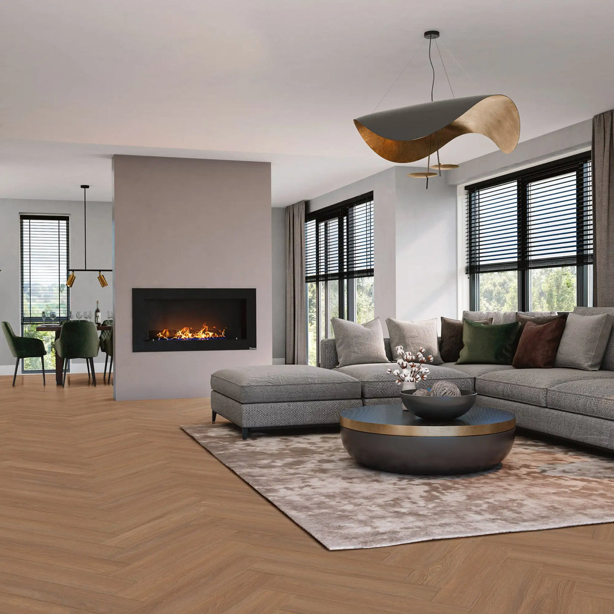 Vivafloors Visgraat 8550 PVC-vloer – EcoVloeren – sfeerbeeld interieur